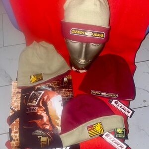 Clench 90’s Vintage Reversible Skull cap Sz OS